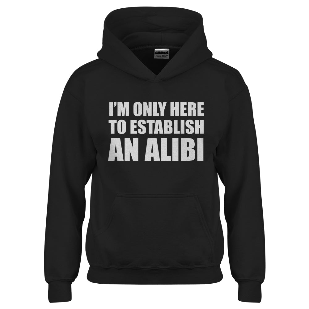 Youth Here to Establish and Alibi Kids Hoodie