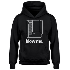 Hoodie Blow Me Game Cartridge Kids Hoodie