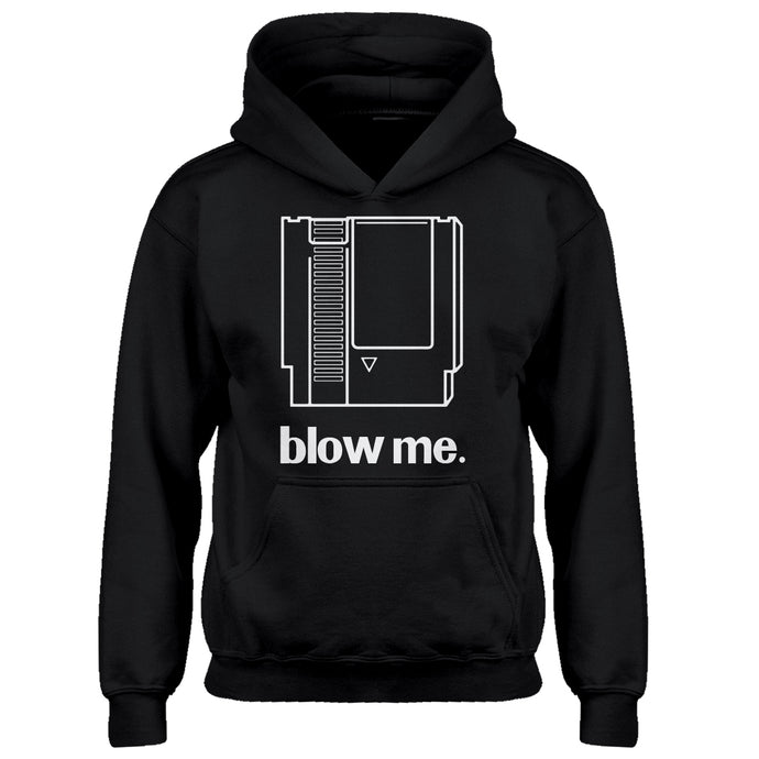 Hoodie Blow Me Game Cartridge Kids Hoodie