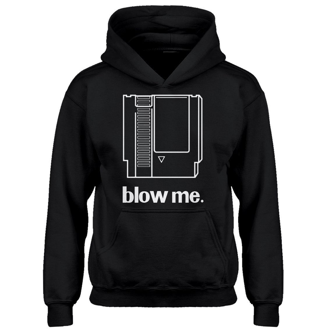 Hoodie Blow Me Game Cartridge Kids Hoodie