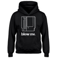 Hoodie Blow Me Game Cartridge Kids Hoodie