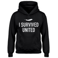 Hoodie I Survived United Kids Hoodie