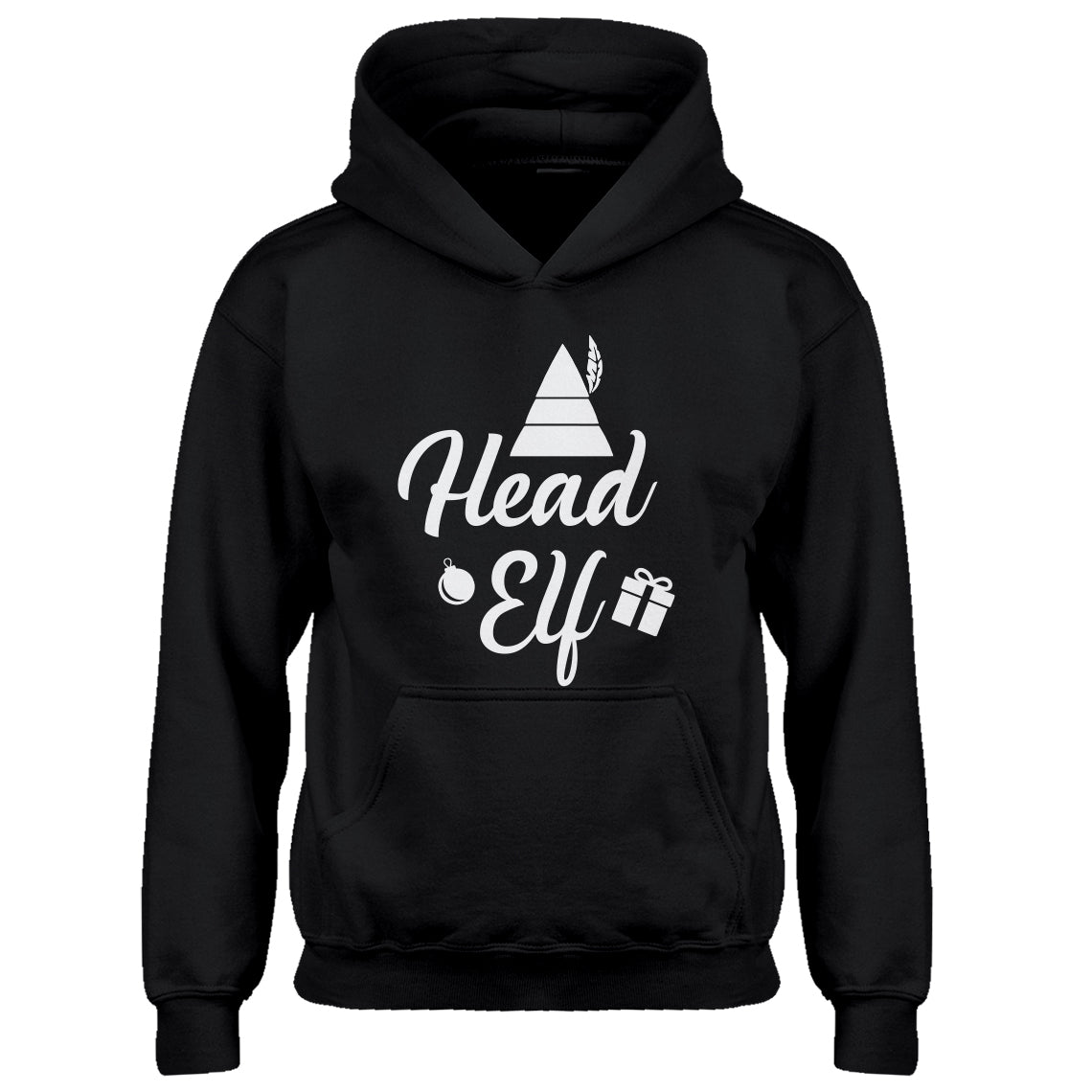 Youth Head Elf Kids Hoodie