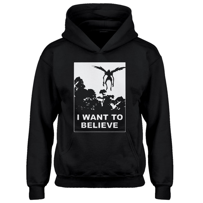 Youth I Want to Believe Shinigami Kids Hoodie