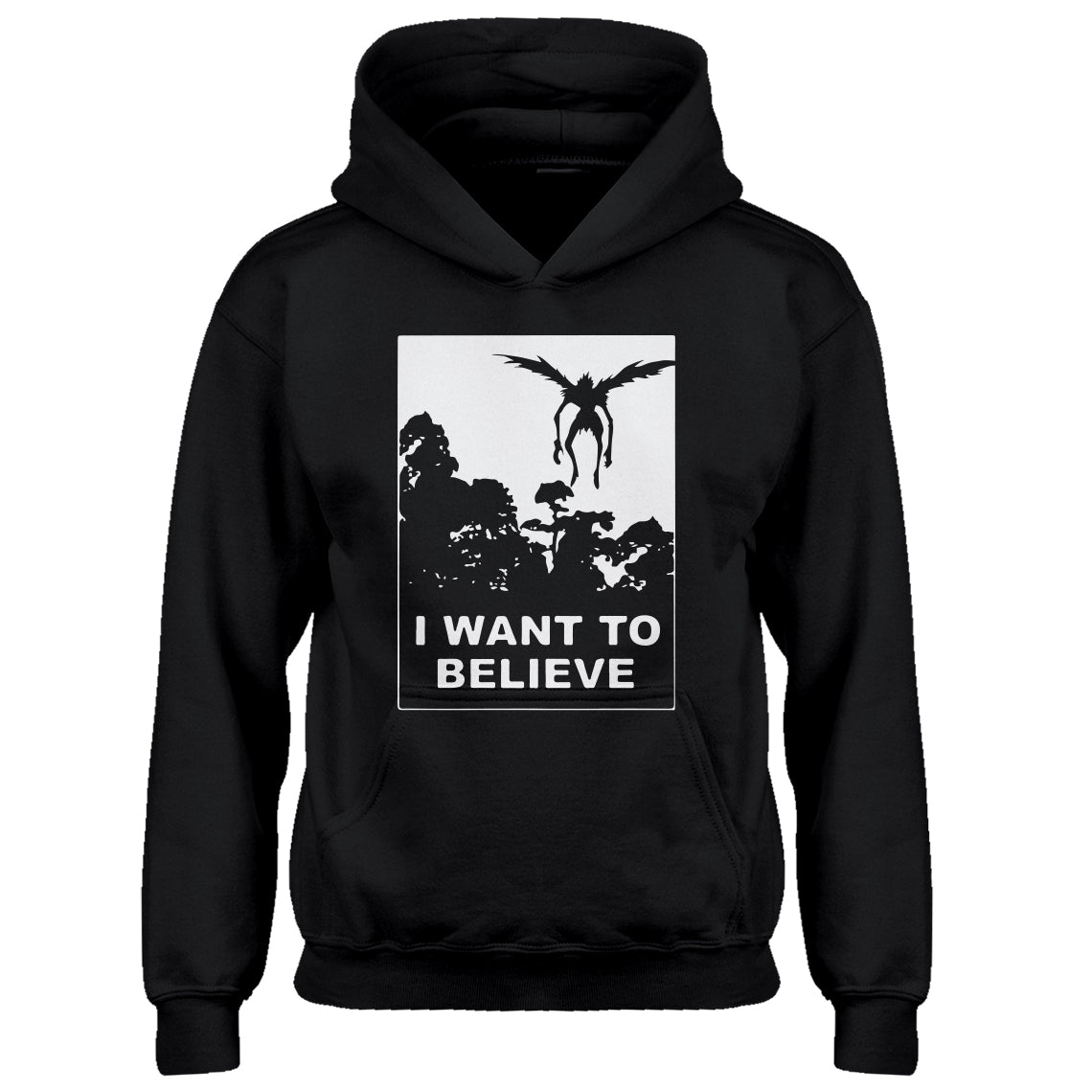 Youth I Want to Believe Shinigami Kids Hoodie