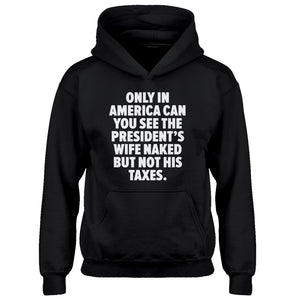 Youth Only in America Kids Hoodie
