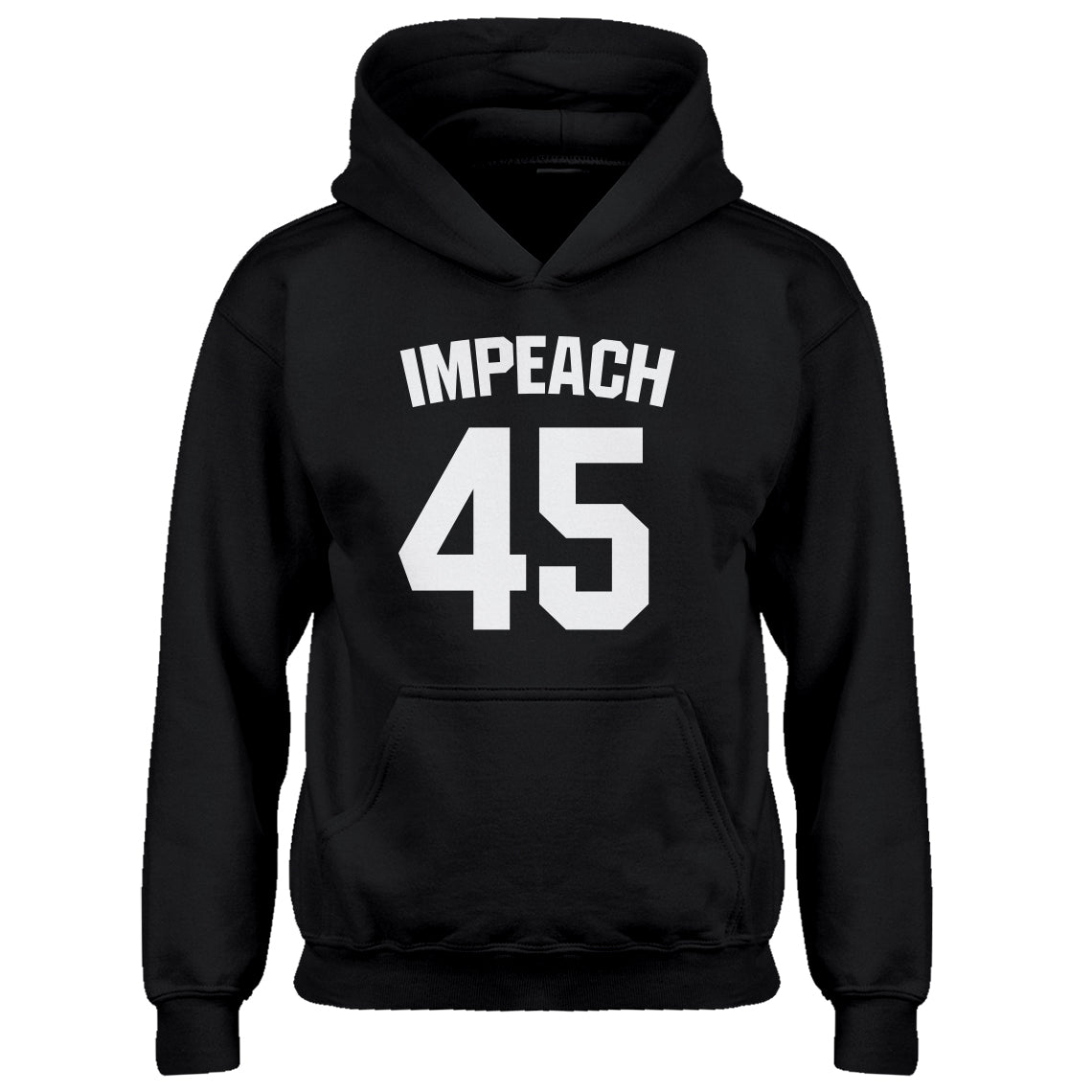 Youth Impeach 45 Kids Hoodie