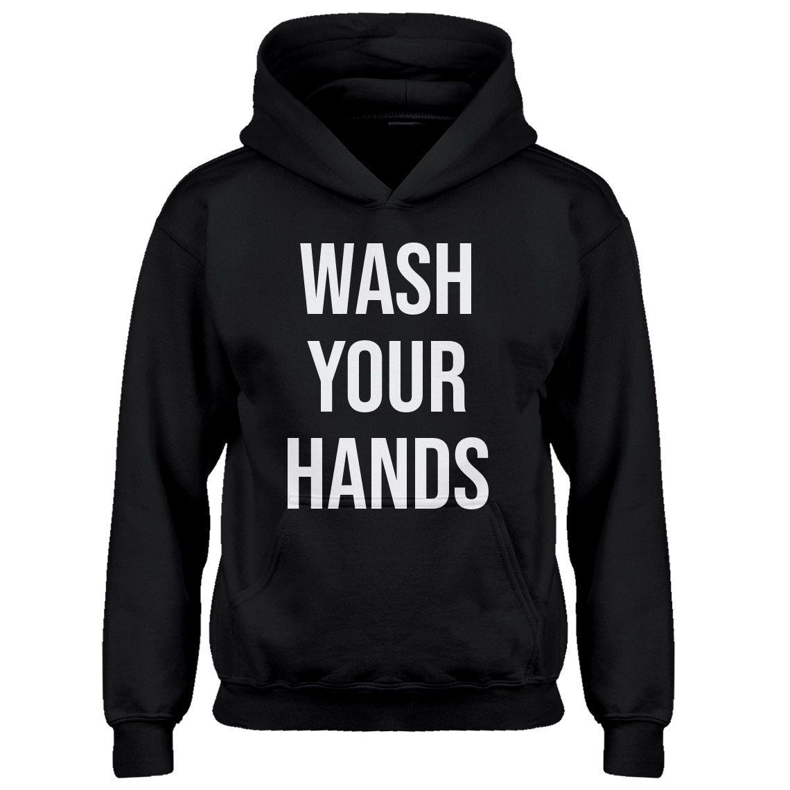 Youth WASH YOUR HANDS Kids Hoodie