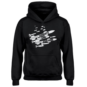 Hoodie Thoughts and Prayers Kids Hoodie