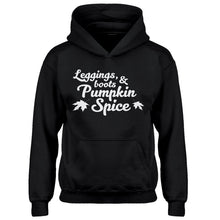 Youth Leggings, Boots, and Pumpkin Spice Kids Hoodie