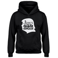Hoodie James and the Giant Impeach Kids Hoodie