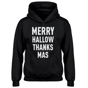 Hoodie Merry Hallow Thanks Mas Kids Hoodie