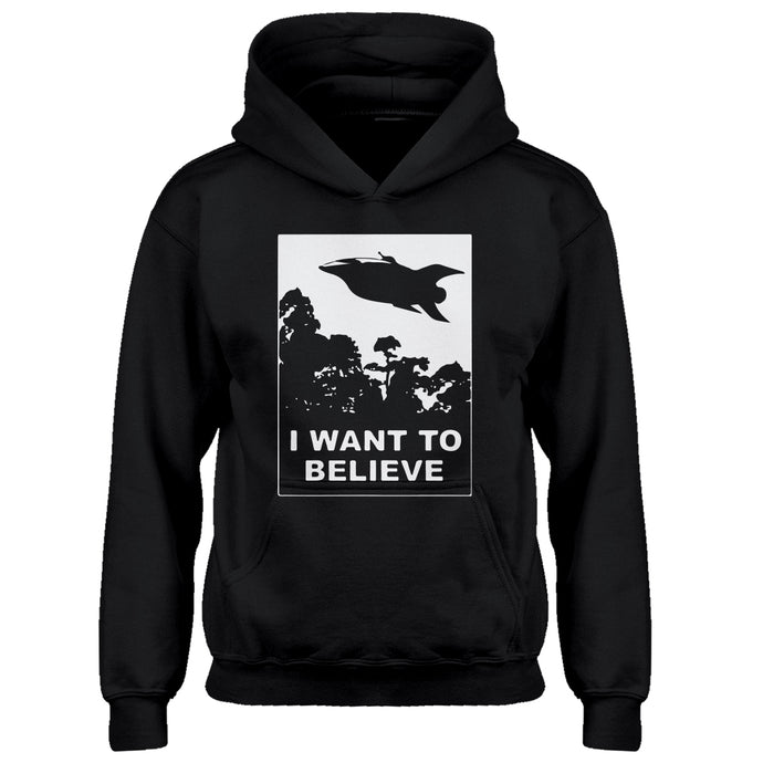 Youth I Want to Believe Planet Express Kids Hoodie