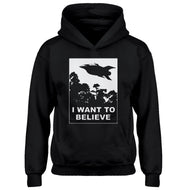 Youth I Want to Believe Planet Express Kids Hoodie