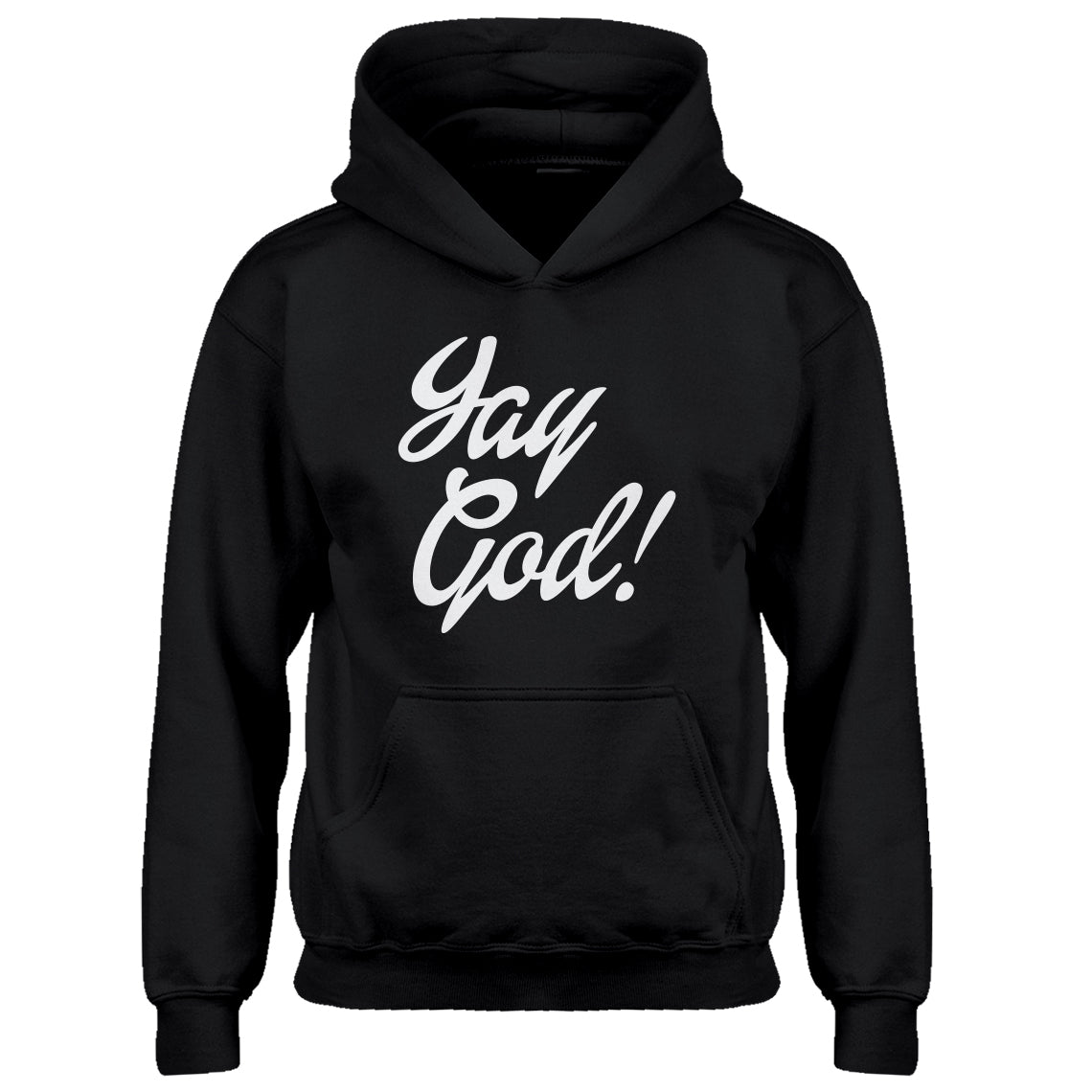Youth Yay God Kids Hoodie