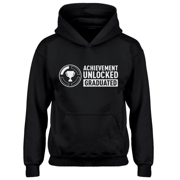 Youth Achievement Unlocked Graduated Kids Hoodie