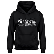 Youth Achievement Unlocked Graduated Kids Hoodie
