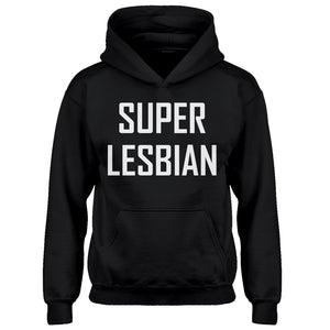 Youth Super Lesbian Kids Hoodie