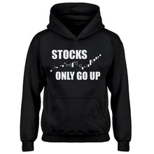 Youth STOCKS ONLY GO UP Kids Hoodie