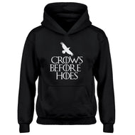 Hoodie Crows Before Hoes Kids Hoodie