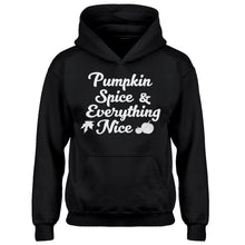 Youth Pumpkin Spice and Everything Nice Kids Hoodie