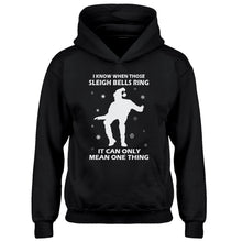 Hoodie When Those Sleigh Bells Ring Kids Hoodie