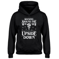 Youth Rocking Around the Upside Down Kids Hoodie