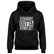 Youth Straight Outta Starfleet Kids Hoodie