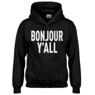 Hoodie Bonjour Yall Kids Hoodie