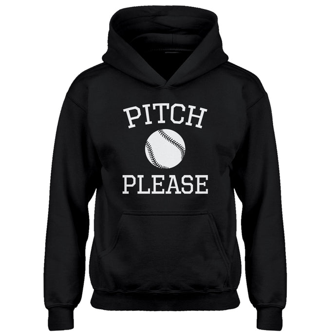 Hoodie Pitch Please Kids Hoodie