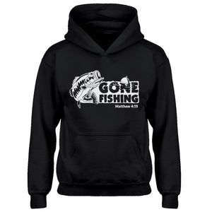 Hoodie Gone Fishin Kids Hoodie