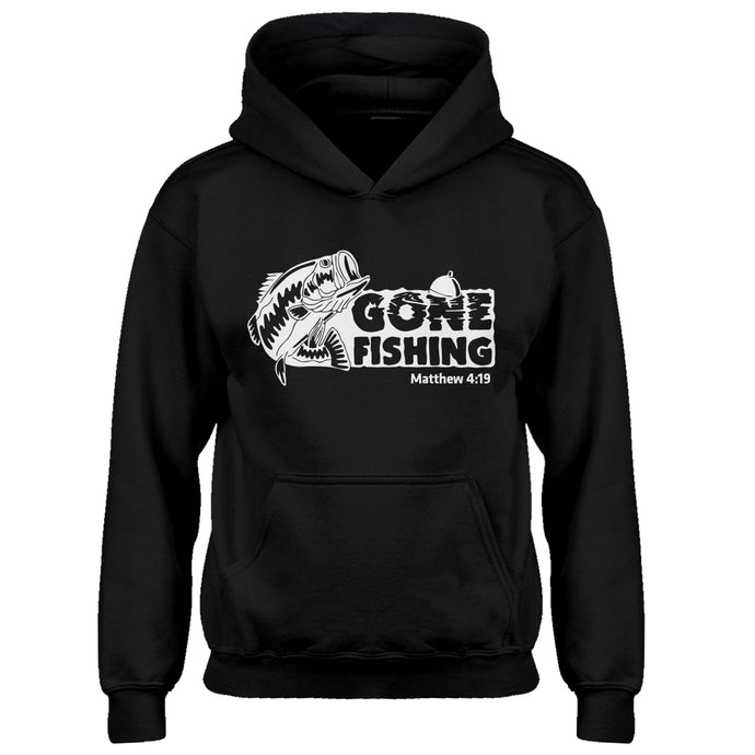 Hoodie Gone Fishin Kids Hoodie