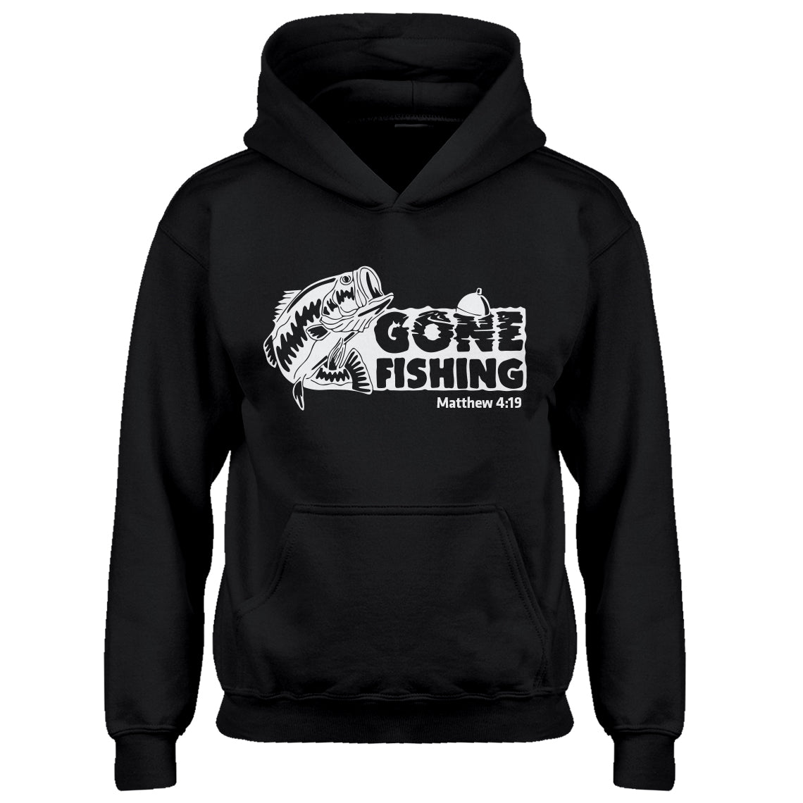 Hoodie Gone Fishin Kids Hoodie