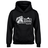 Hoodie Gone Fishin Kids Hoodie