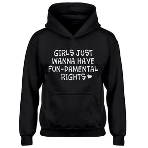 Hoodie Girls Wanna Have Fundamental Rights Kids Hoodie