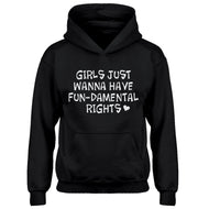 Hoodie Girls Wanna Have Fundamental Rights Kids Hoodie