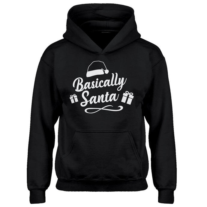 Youth Basically Santa Kids Hoodie