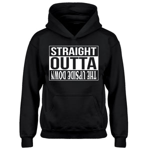 Youth Straight Outta the Upside Down Kids Hoodie