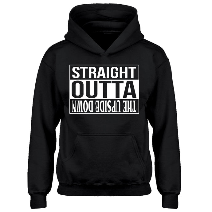 Youth Straight Outta the Upside Down Kids Hoodie
