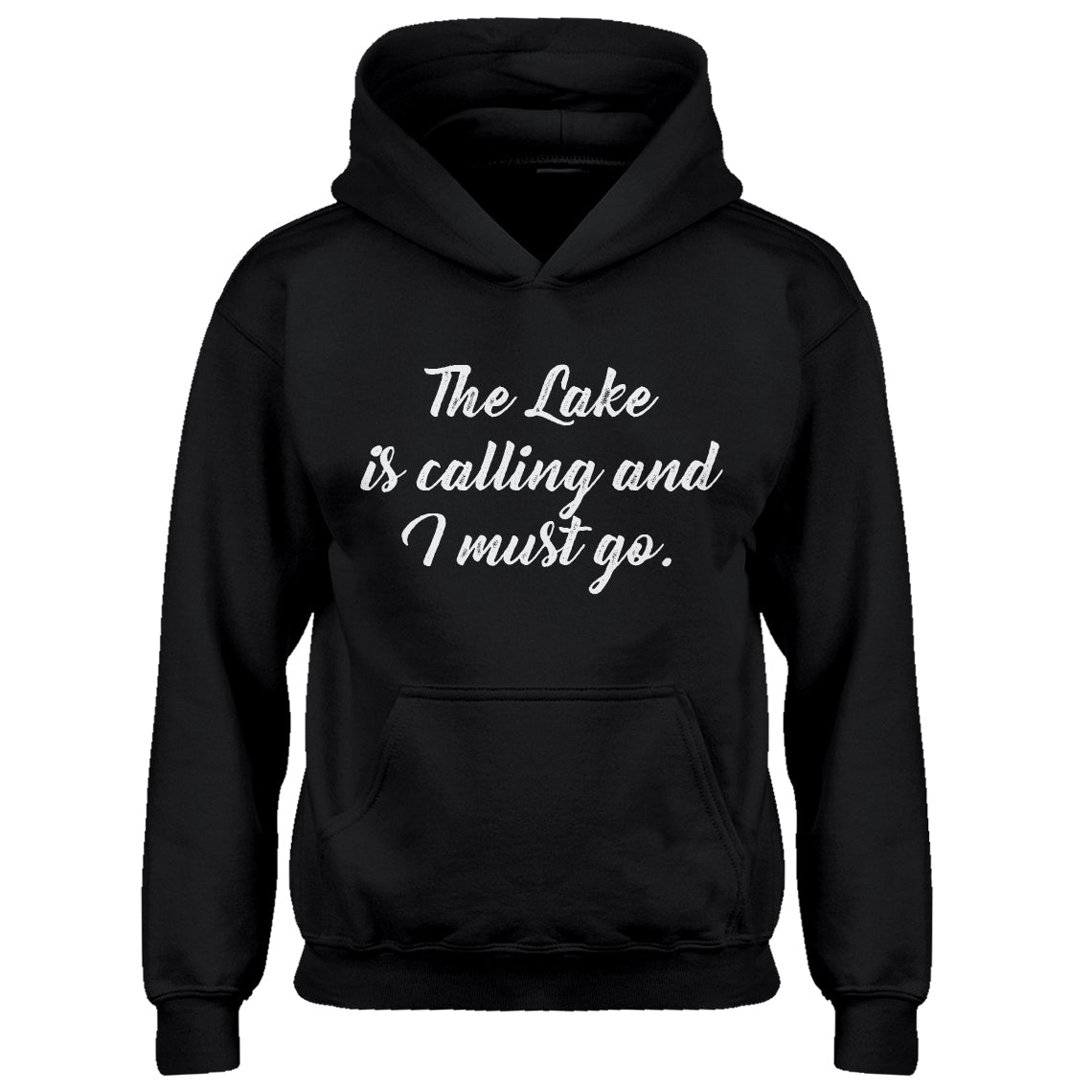 Hoodie The Lake is Calling and I must Go Kids Hoodie