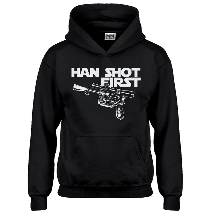 Hoodie Han Shot First Kids Hoodie