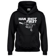 Hoodie Han Shot First Kids Hoodie