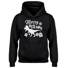 Youth Merry Rex-Mas Kids Hoodie