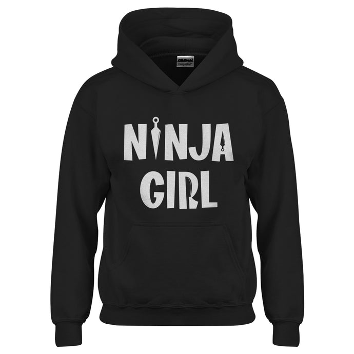 Youth Ninja Girl Kids Hoodie