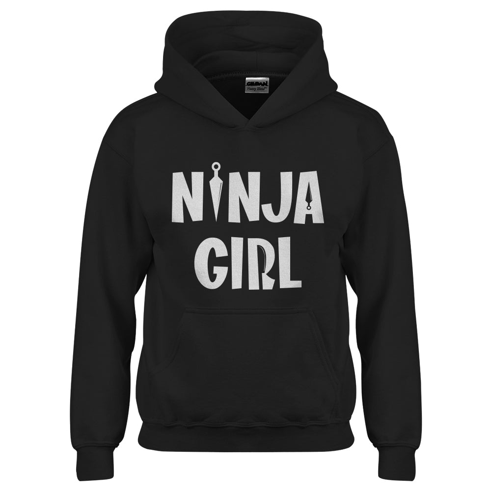 Youth Ninja Girl Kids Hoodie