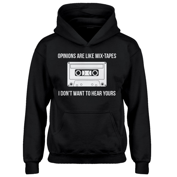 Youth Opinions are like Mixtapes Kids Hoodie