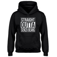 Youth Straight Outta Senzu Beans Kids Hoodie