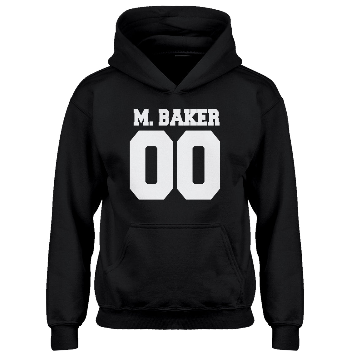 Youth M. BAKER 00 Kids Hoodie