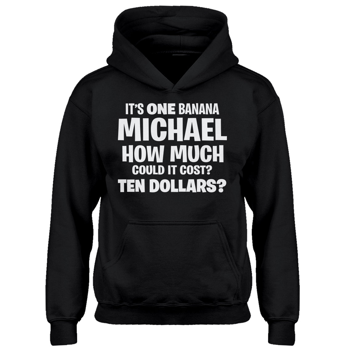 Youth Its ONE BANANA Michael Kids Hoodie