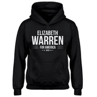 Youth ELIZABETH WARREN for President 2020 Kids Hoodie